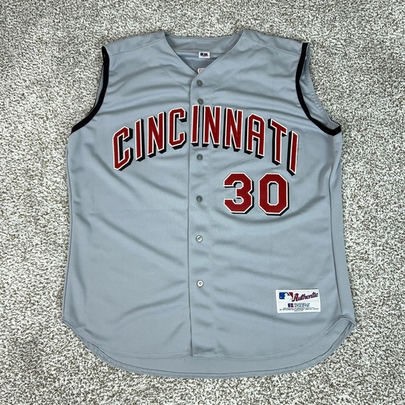 Russell Athletic Other - Vintage Cincinnati Reds Jersey Men 52 Sleeveless Russell Ken Griffey Jr Baseball